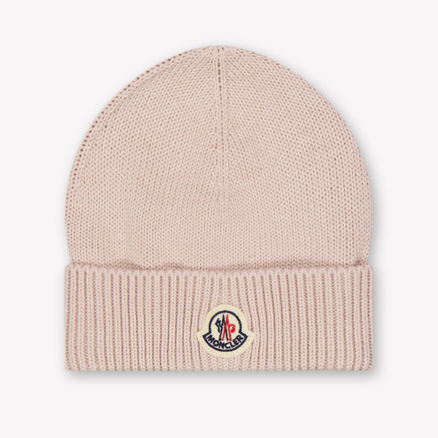 Moncler Baby Unisex Hat In Beige