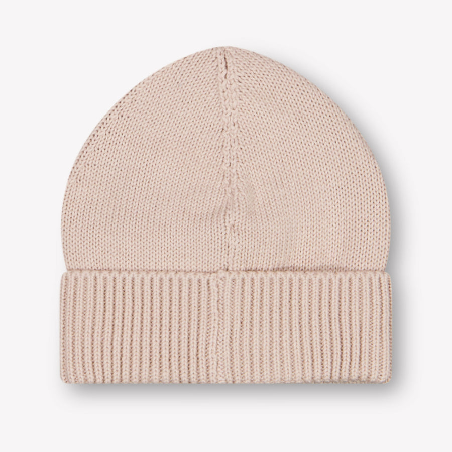 Moncler Baby Unisex Hat In Beige