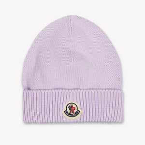 Moncler Baby Girls Hat In Light Pink