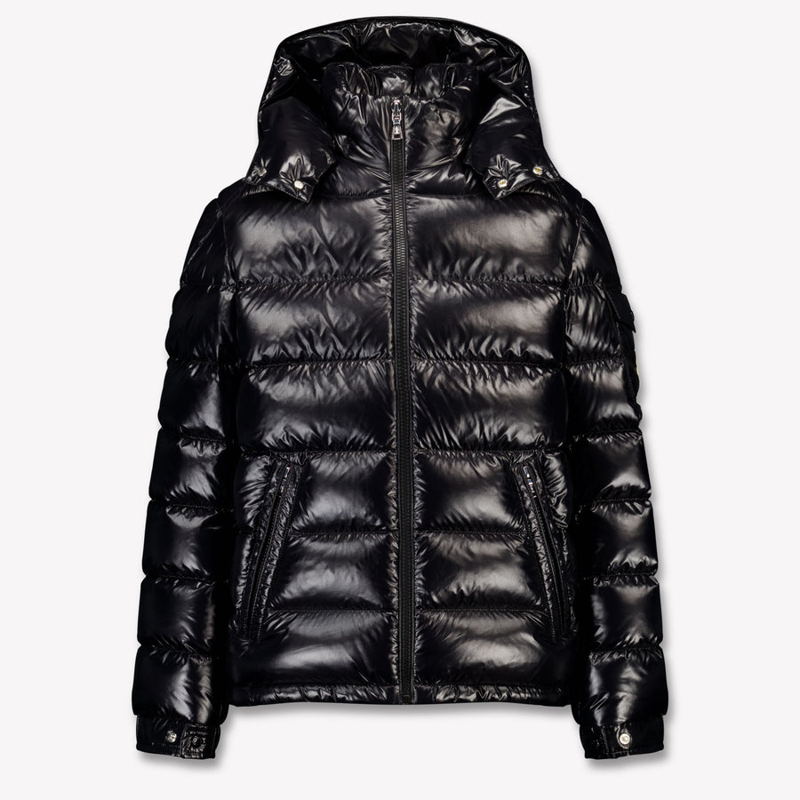 Moncler New Maya Boys Winter Jacket in Black