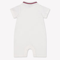 Moncler Baby Boys Playsuit In White