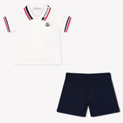 Moncler Baby Jongens Setje In Wit