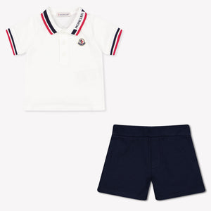 Moncler Baby Jongens Setje In Wit