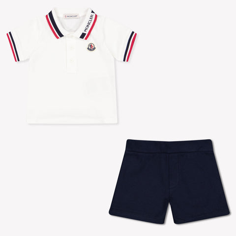 Moncler Baby Jongens Setje In Wit
