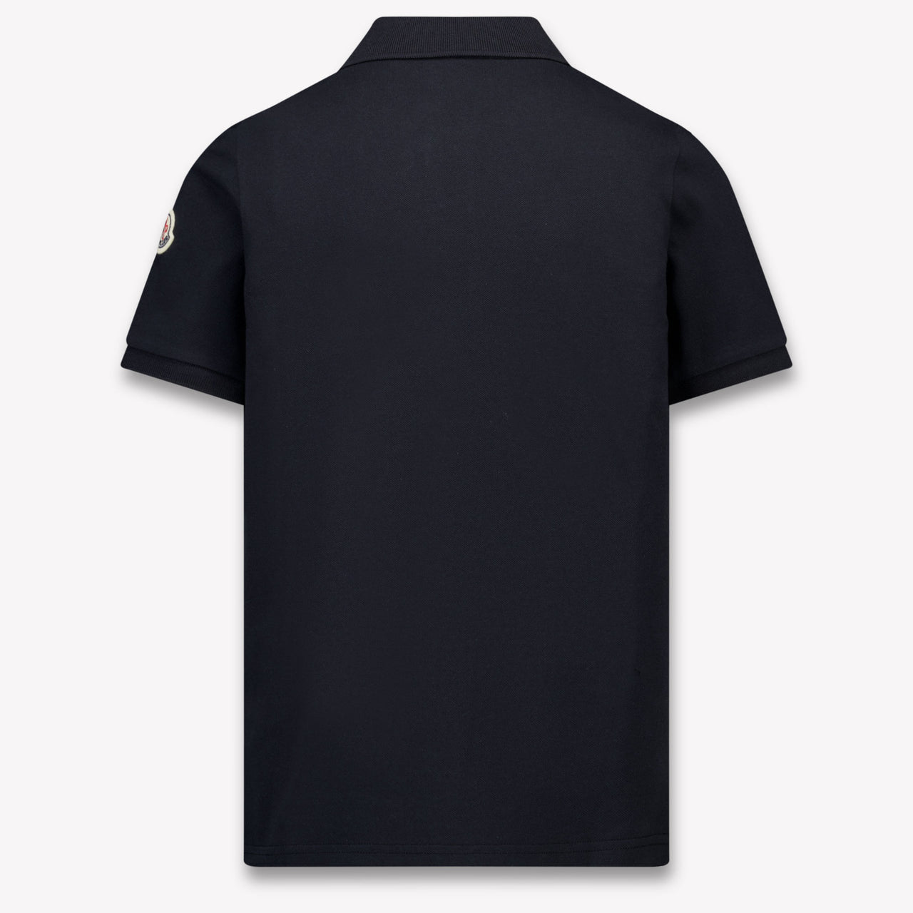 Moncler Kids Boys Polo In Black