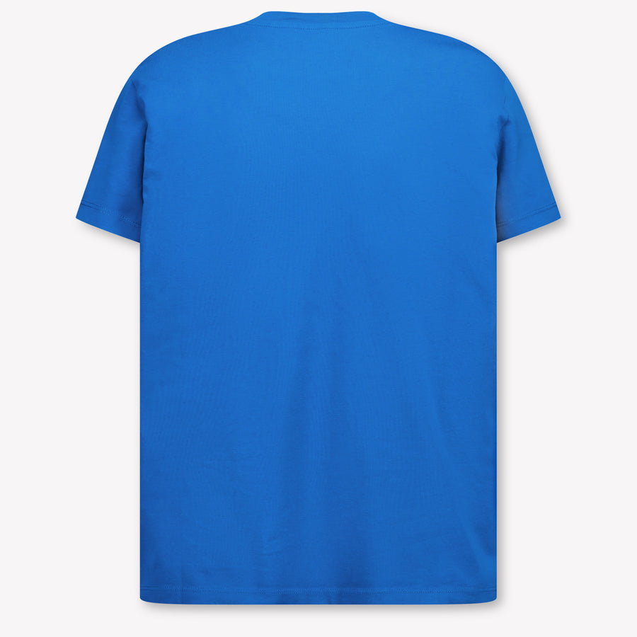 Moncler Kids Boys T-Shirt In Turquoise