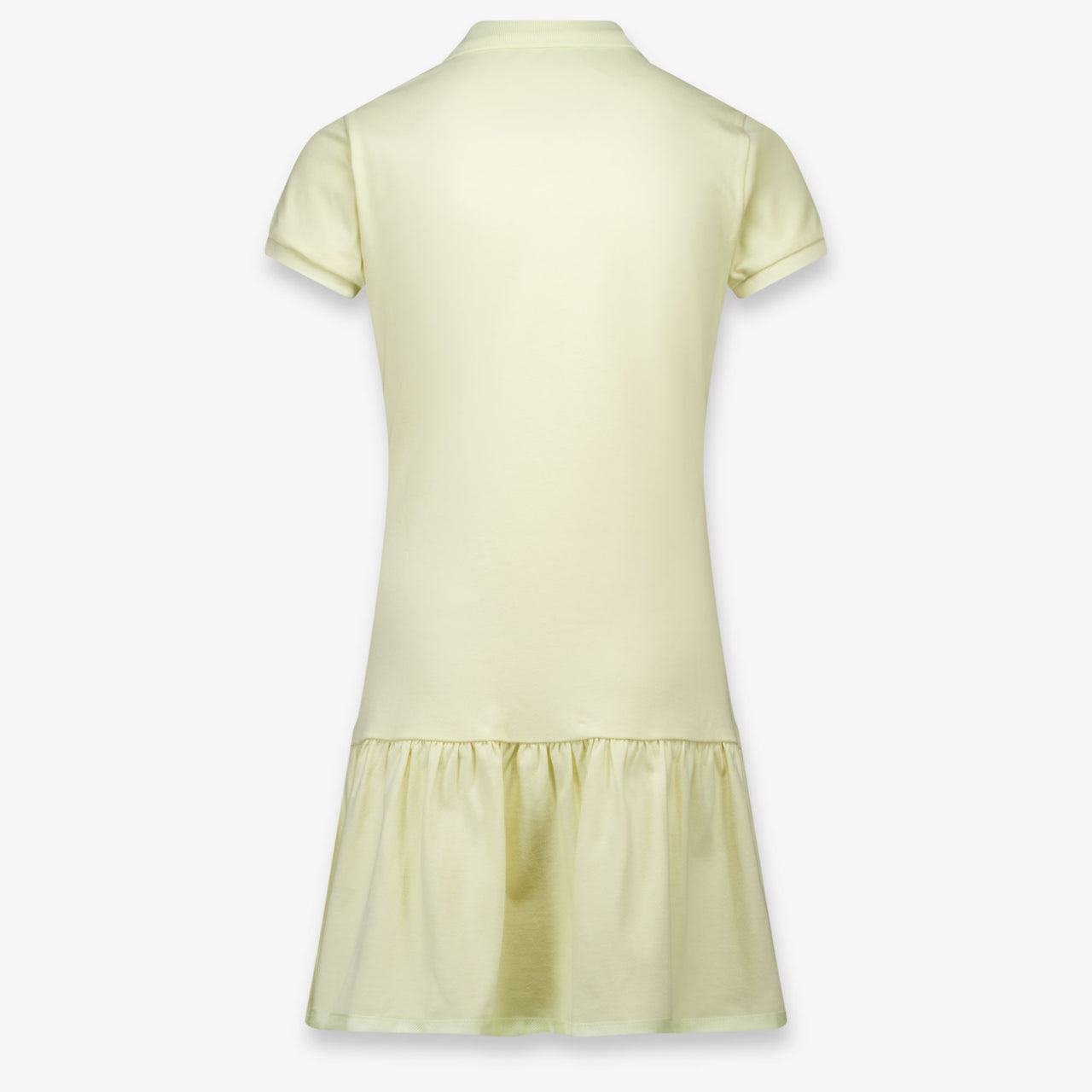 Moncler Kids Girls Dress In Yellow