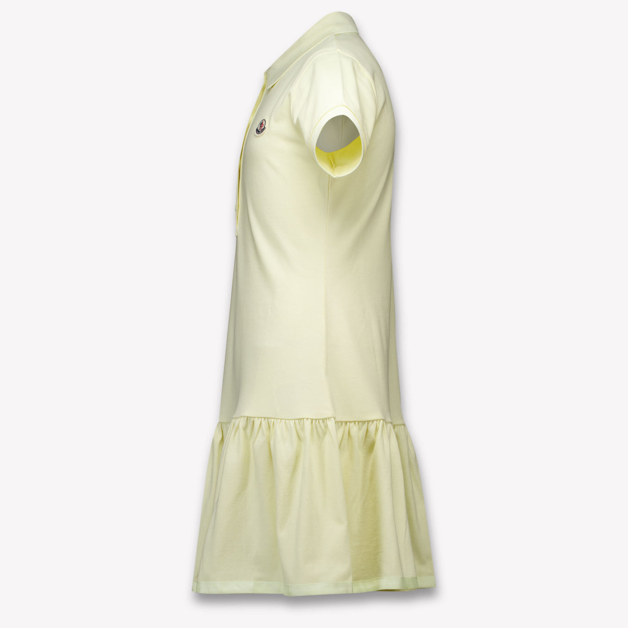 Moncler Kids Girls Dress In Yellow