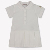 Moncler Baby Girls Dress In White