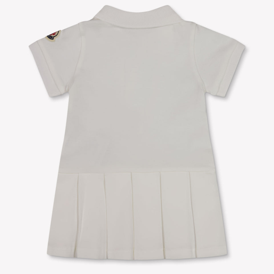 Moncler Baby Girls Dress In White