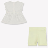 Moncler Baby Girls Set In Yellow