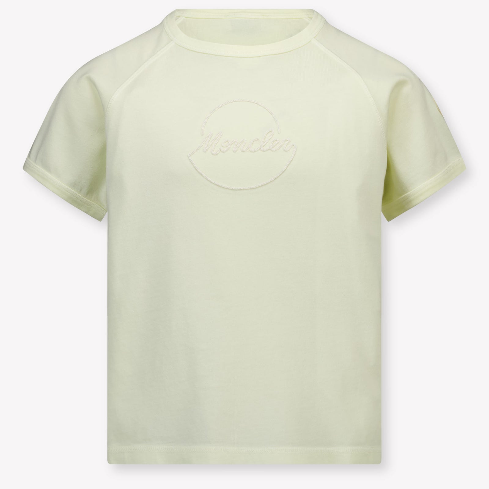 Moncler Kids Girls T-Shirt In Yellow