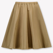 Moncler Kids Girls Skirt In Beige