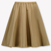 Moncler Kids Girls Skirt In Beige