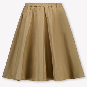 Moncler Kids Girls Skirt In Beige