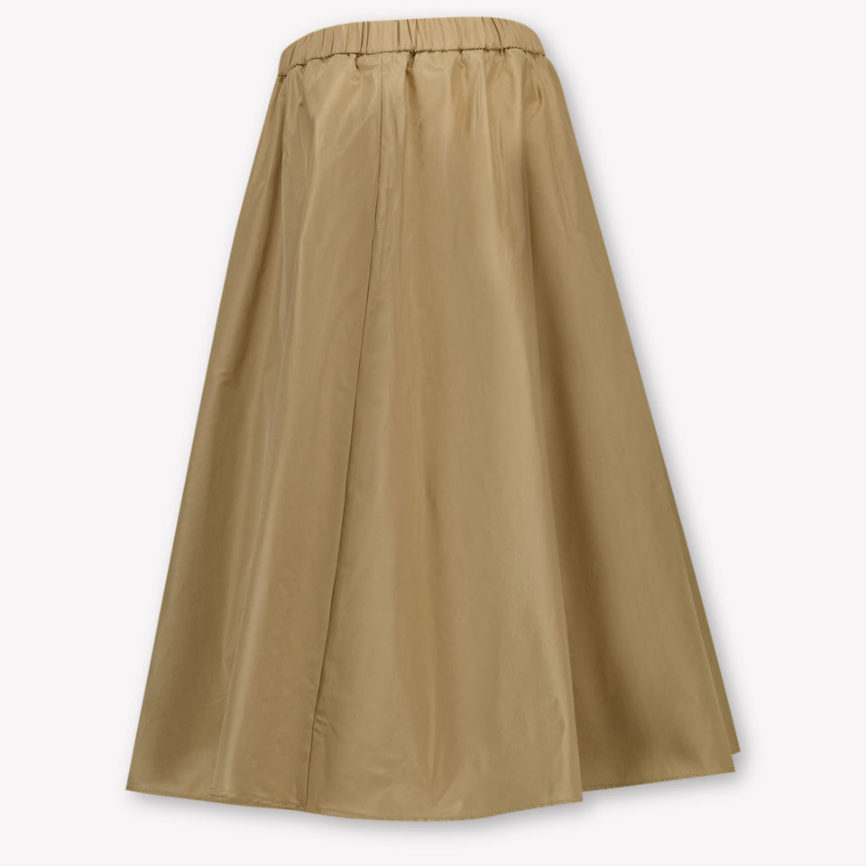 Moncler Kids Girls Skirt In Beige