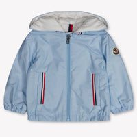 Moncler Granduc Baby Jongens Zomerjas In Licht Blauw