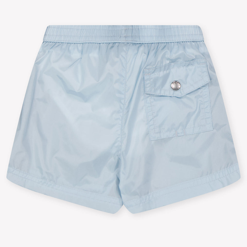 Moncler Baby Jongens Zwemkleding In Licht Blauw