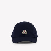 Moncler Baby Boys Cap In Navy
