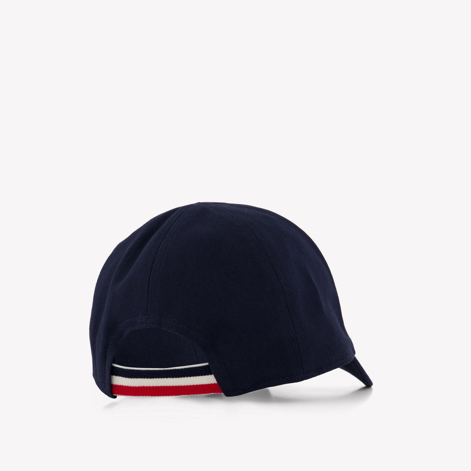 Moncler Baby Boys Cap In Navy
