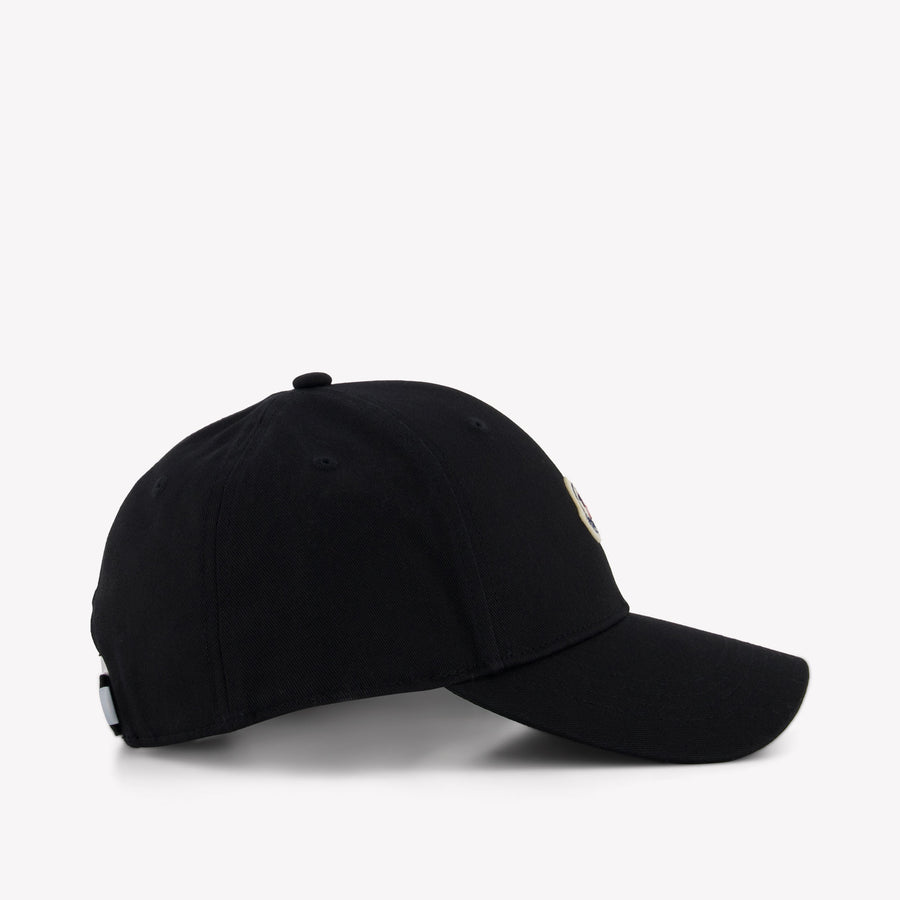 Moncler Kids Boys Cap In Black