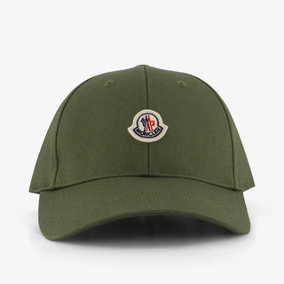 Moncler Kinder Jongens Pet In Olijf Groen