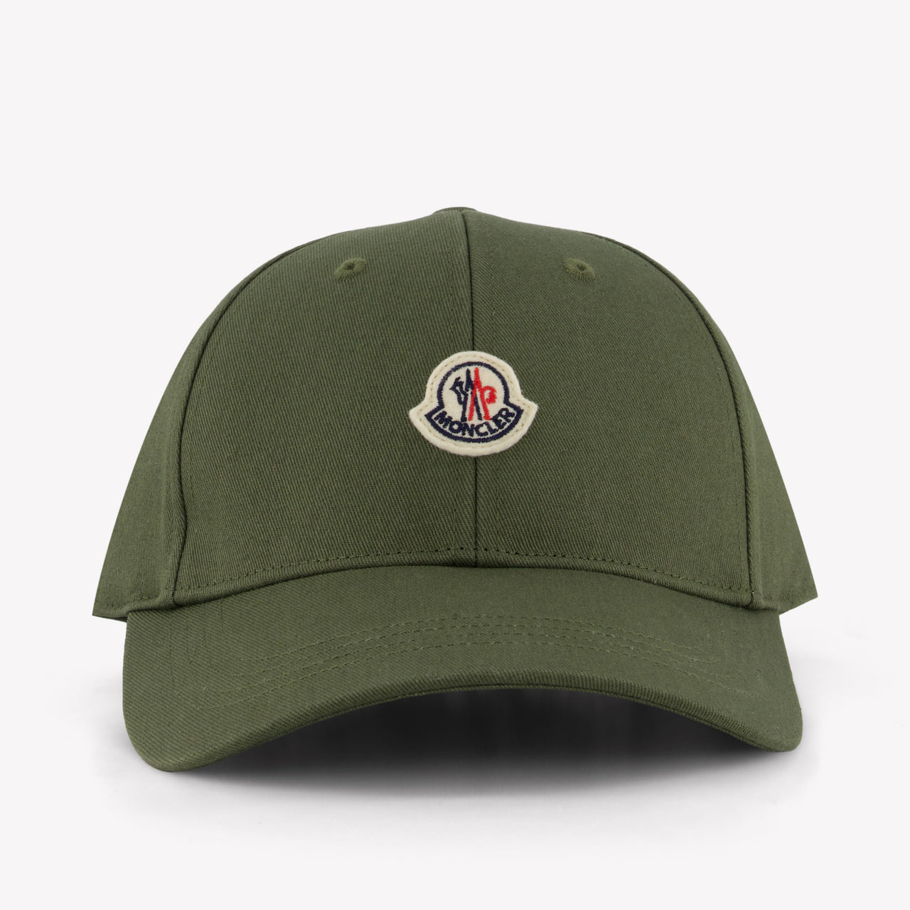 Moncler Kids Boys Cap In Olive Green