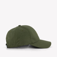 Moncler Kids Boys Cap In Olive Green