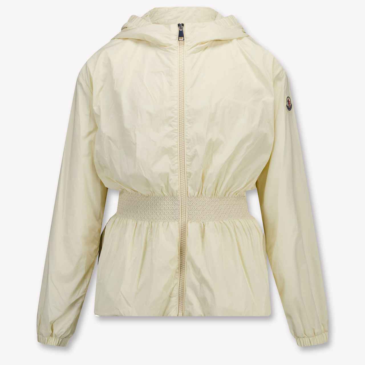 Moncler Liriope Kinder Meisjes Zomerjas in Creme
