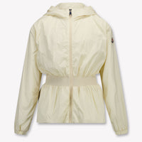 Moncler Liriope Kinder Meisjes Zomerjas in Creme