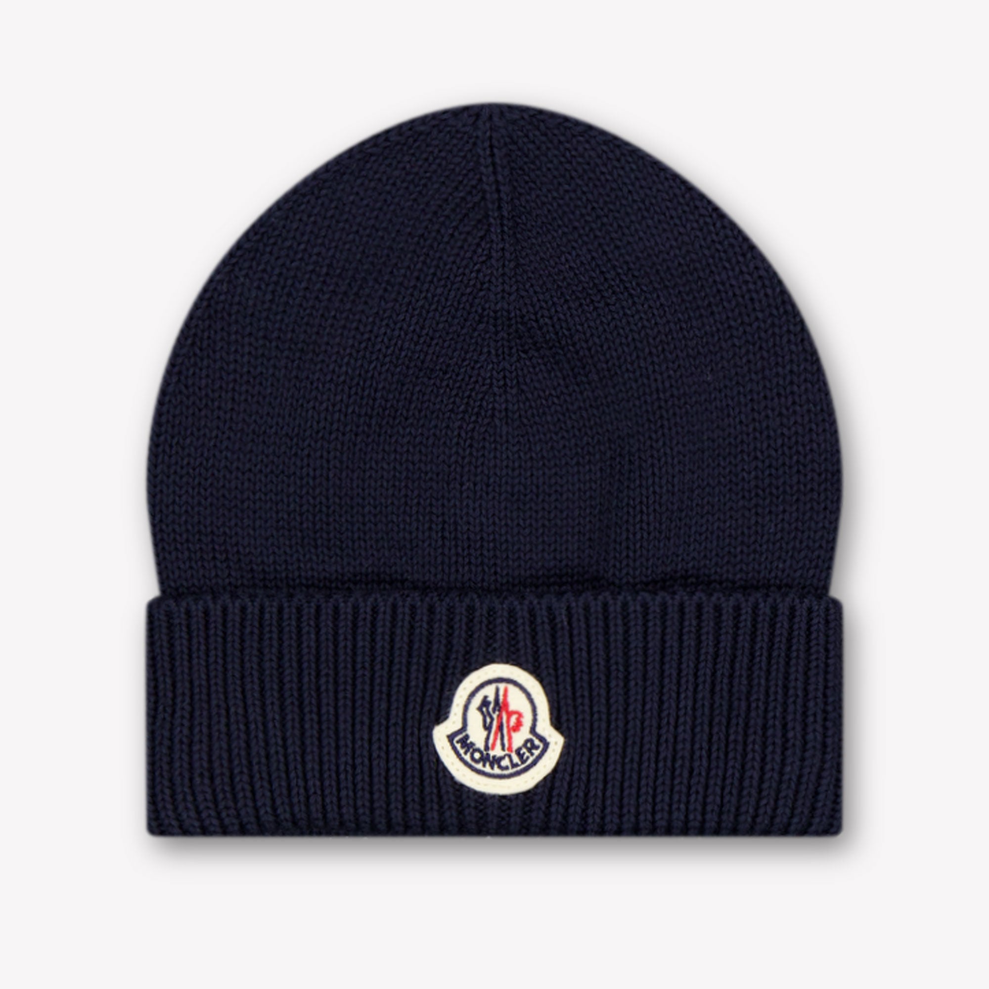 Moncler Baby Unisex Hat In Navy