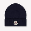 Moncler Baby Unisex Hat In Navy