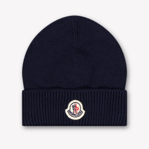 Moncler Baby Unisex Muts In Navy