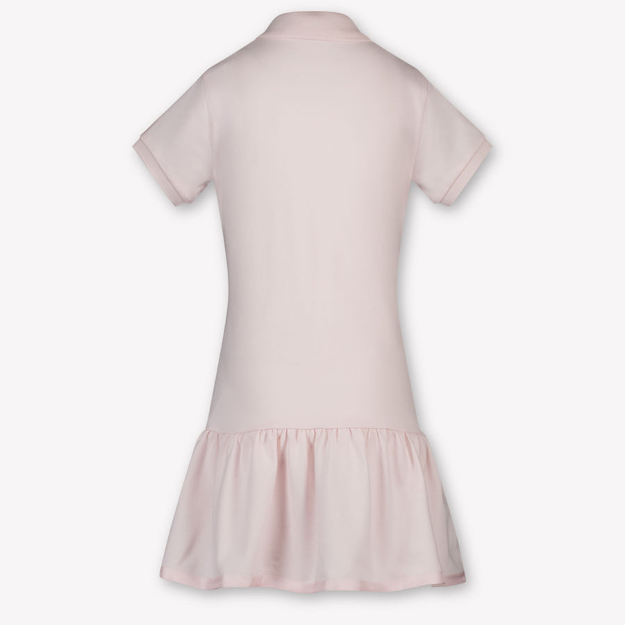 Moncler Kids Girls Dress In Light Pink