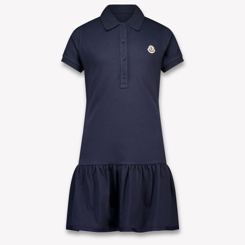 Moncler Kinder Meisjes Jurk In Navy
