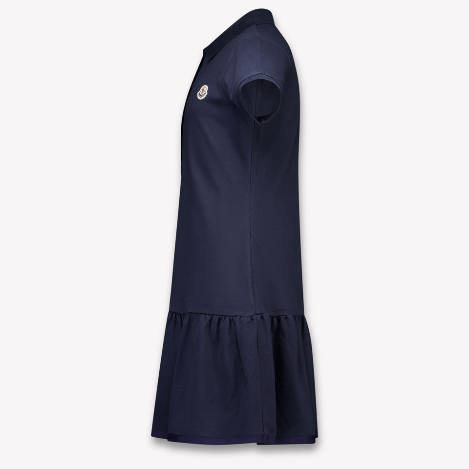 Moncler Kinder Meisjes Jurk In Navy