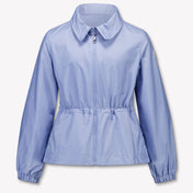 Moncler Eduarda Kinder Meisjes Zomerjas In Licht Blauw