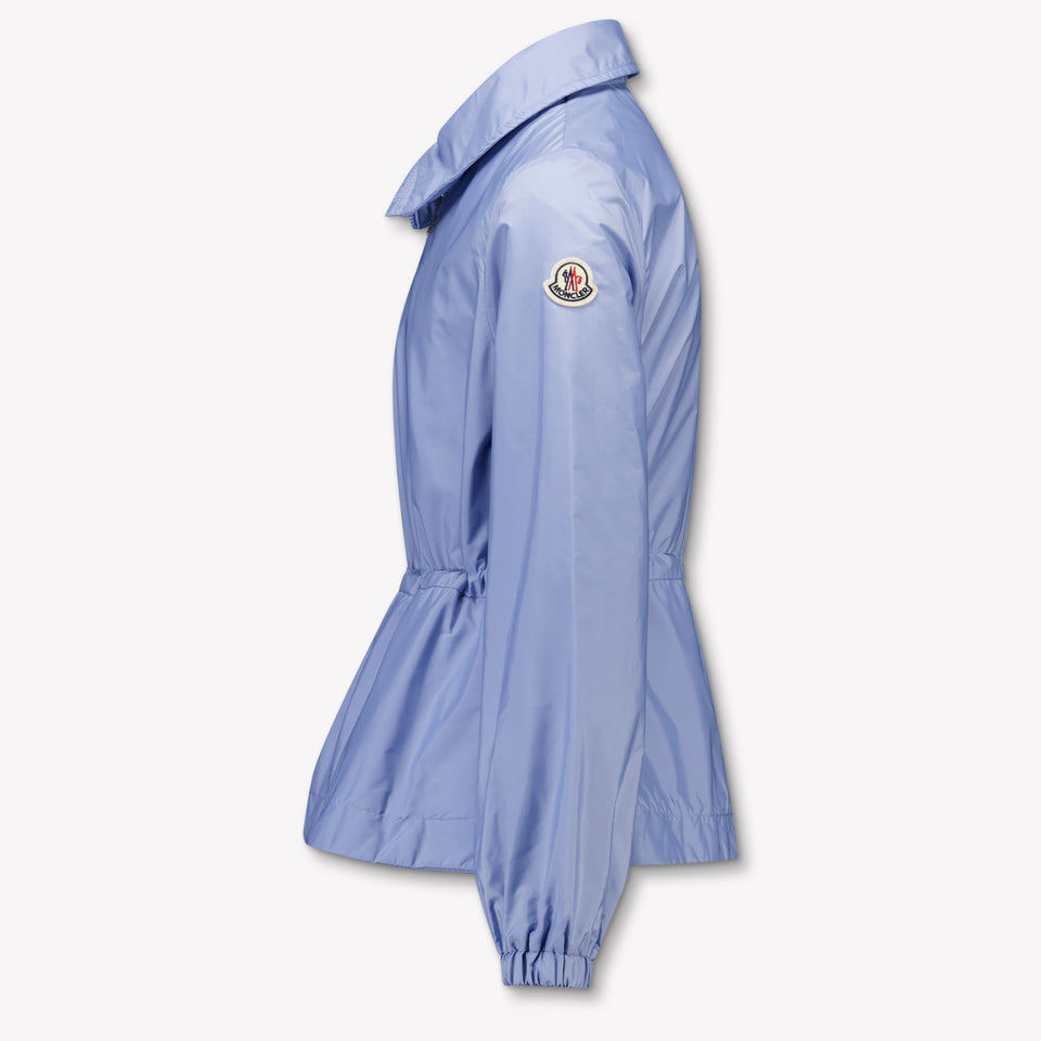 Moncler Eduarda Kinder Meisjes Zomerjas In Licht Blauw