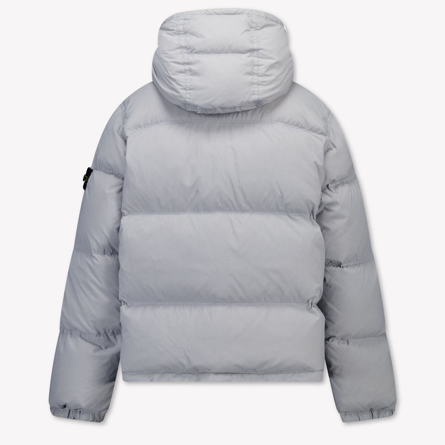 Stone Island Kids Boys Jackets In Light Gray