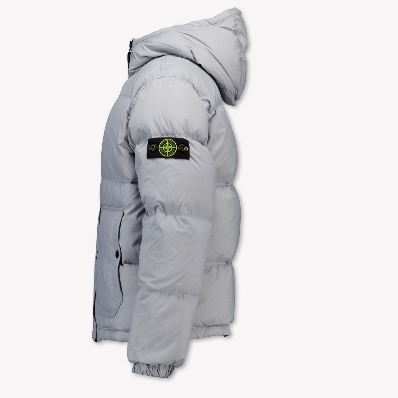 Stone Island Kids Boys Jackets In Light Gray