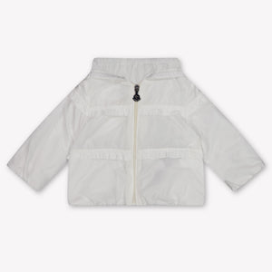 Moncler Hiti Baby Girls Summer jacket In White