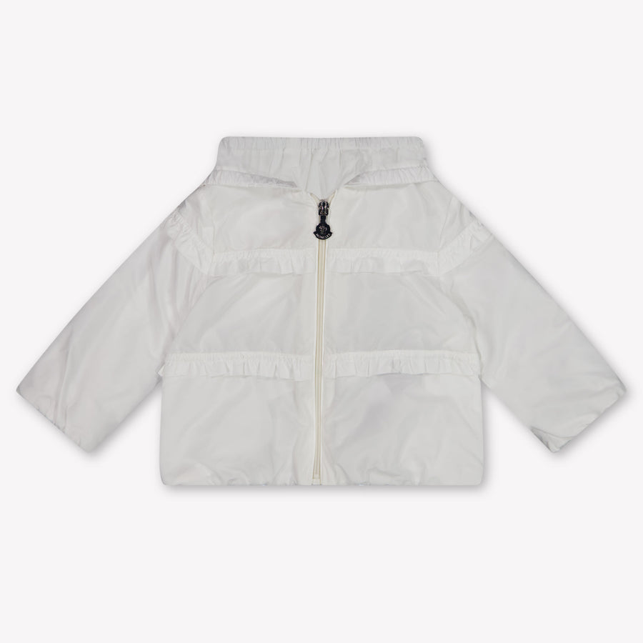 Moncler Hiti Baby Girls Summer jacket In White
