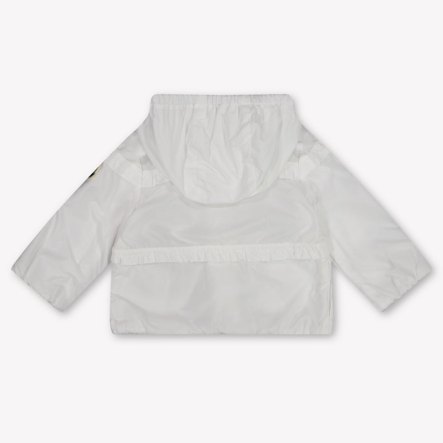 Moncler Hiti Baby Girls Summer jacket In White