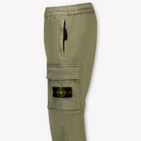 Stone Island Kids Boys Pants In Taupe