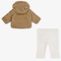 Moncler Baby Unisex Setje In Camel