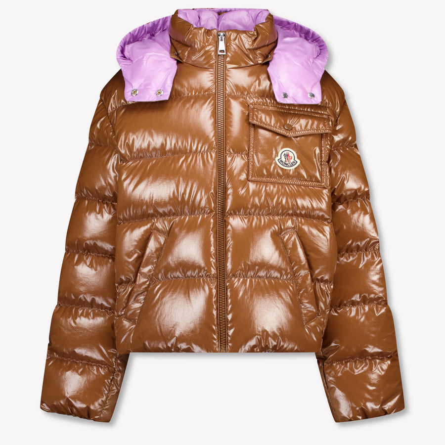 Moncler New Andro Kids Girls Jackets In Army
