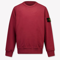Stone Island Boys Sweater in Bordeaux