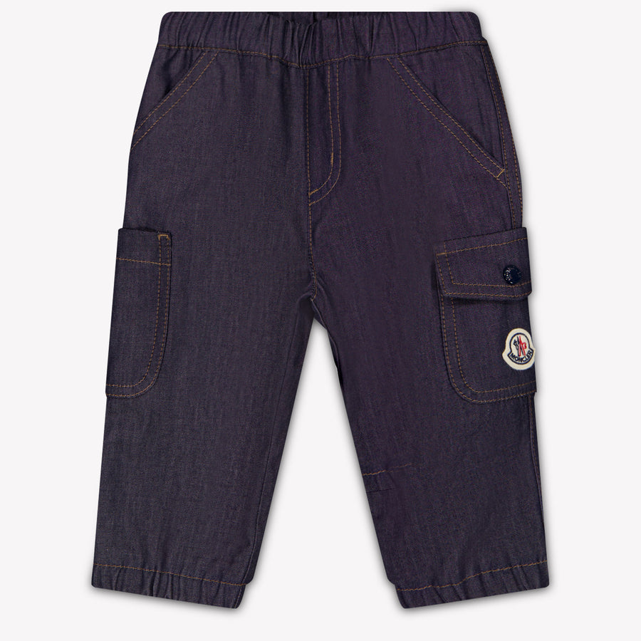 Moncler Baby Boys Trouser in Navy