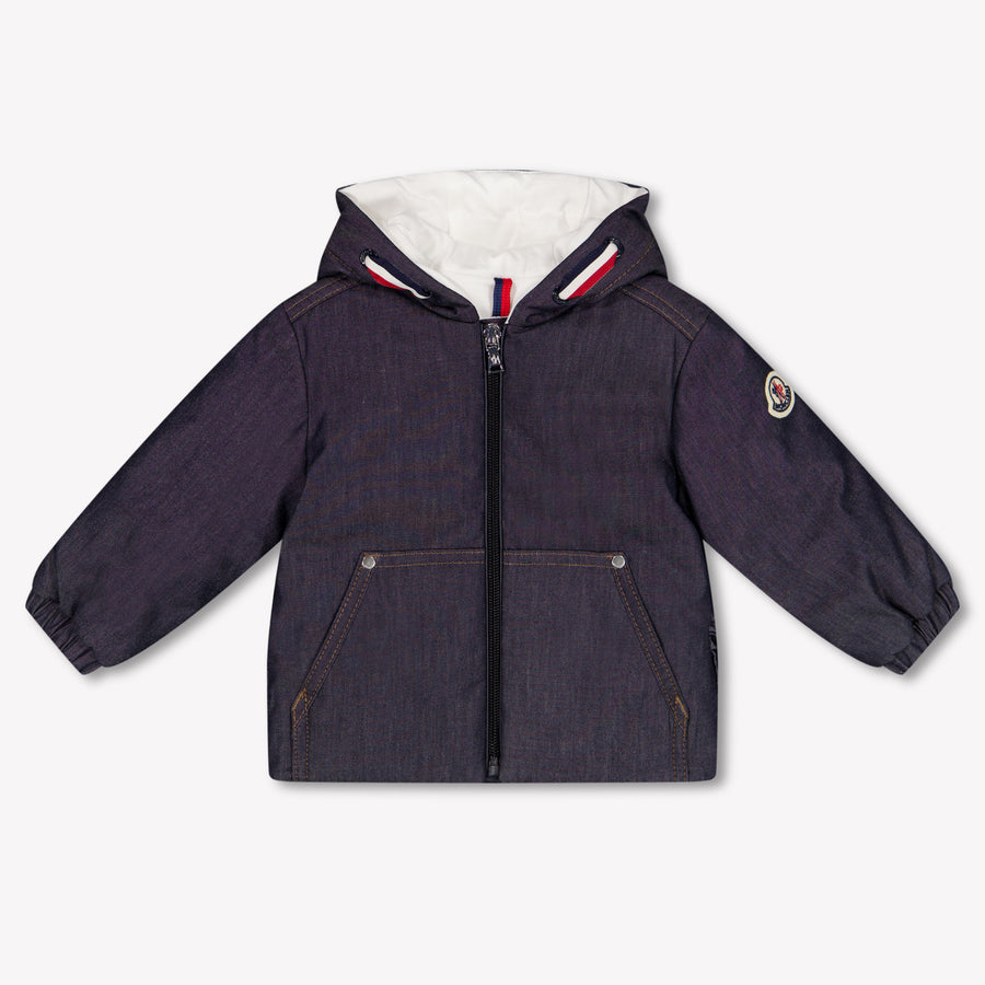Moncler Alaric Baby Boys Winter Jacket in Navy