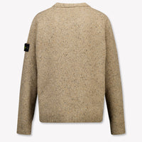 Stone Island Kinder Jongens Trui In Licht Bruin